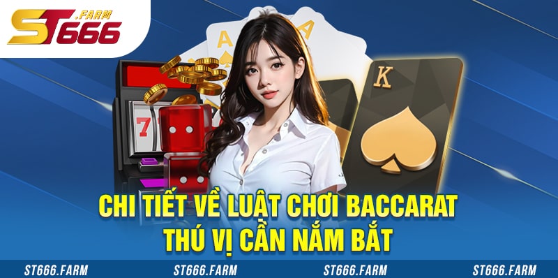 Chi tiết luật chơi Baccarat ST666 thú vị cần nắm bắt